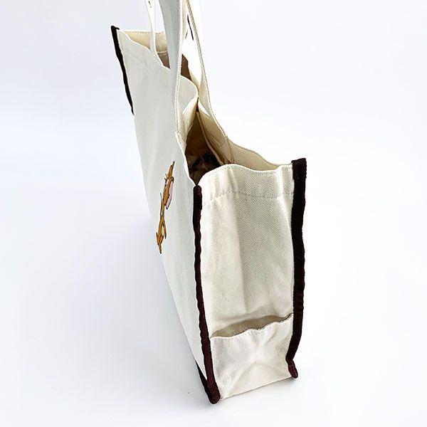 Tom and Jerry Tiny Club Tote Bag BR Brown Jerry Bag Outing