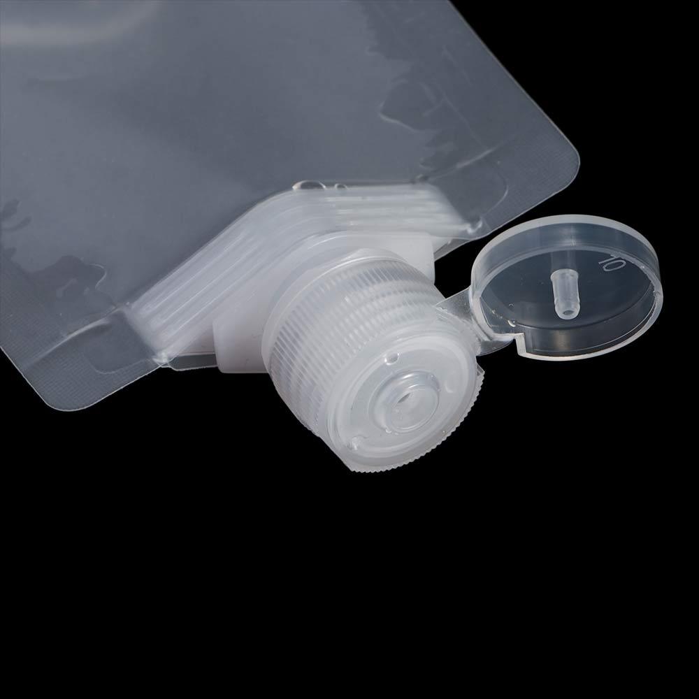 Многоразовые герметичные сжимаемые пакеты для хранения жидкости, косметические контейнеры, флаконы-спреи