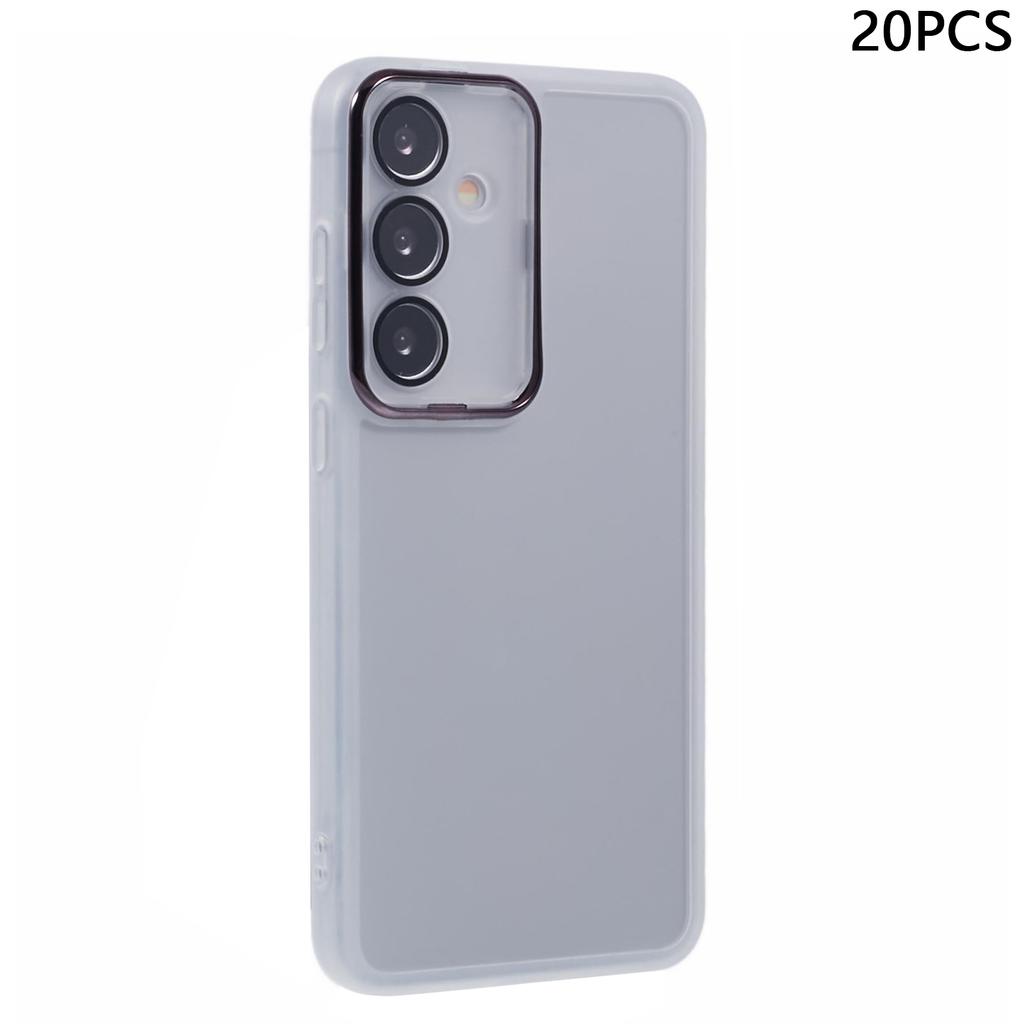 Bulk Purchasing 20Pcs For Samsung Galaxy A15 4G/A15 5G Case Electroplated Camera Frame TPU Phone Cover Precise Cutouts