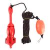 Foldable Anchors Kit 3.5lb1.5kg Red Universal Stainless Steel Grapnel for Boat Yacht Kayak Canoes