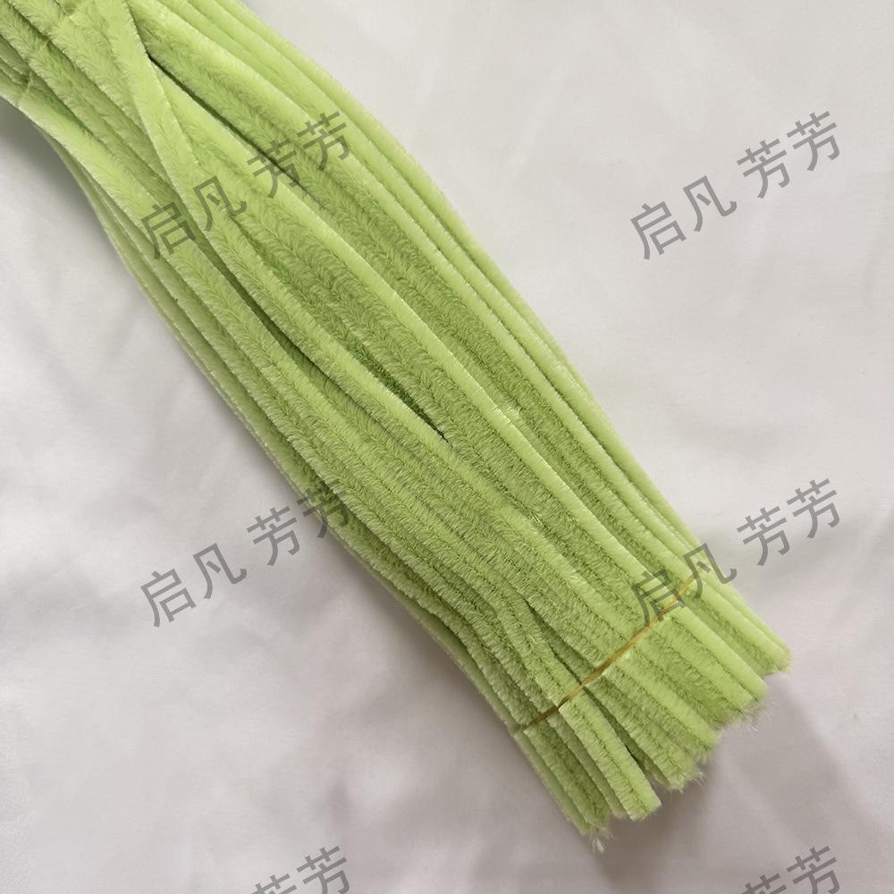 8mm Macaron Color Encrypted Twist Ties Chenille Stems for DIY Toys