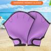 1 Pair Swimming Webbed Gloves Water Resistance Training Men Women Beginner Aquatic Fitness