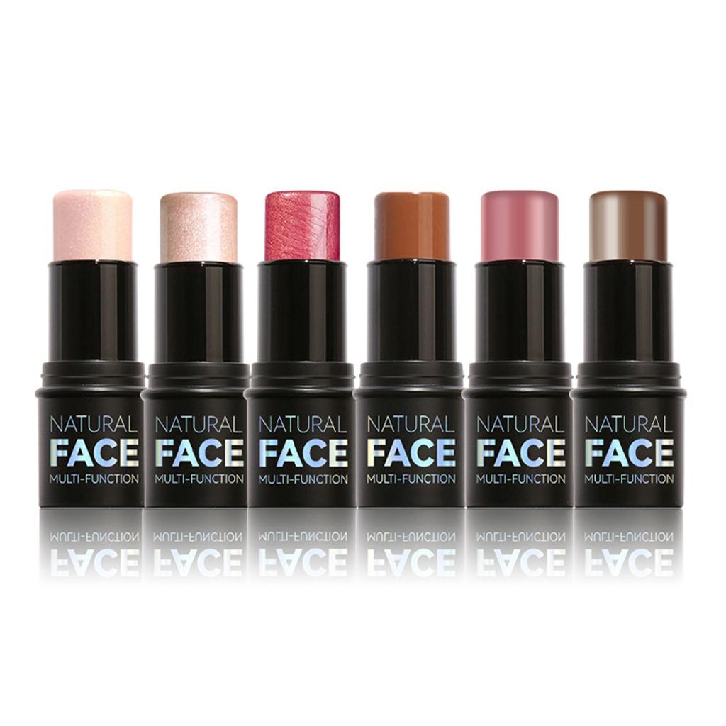 Бальзам Profile Sticks Shades с хайлайтером, бронзатором и румянами, нежирный и водостойкий контурный карандаш, легко скульптурирующий лицо, 3*6 г