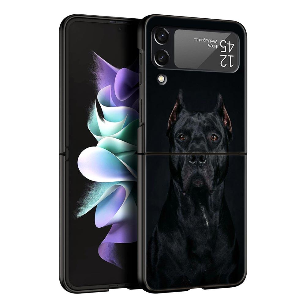 Чехол для телефона Z Flip 4 для Samsung Galaxy Z Flip 3 5G ZFlip3 Flip3 zflip Flip4 Черный Жесткий Чехол Лев Тигр король обезьяна животное Ракушка