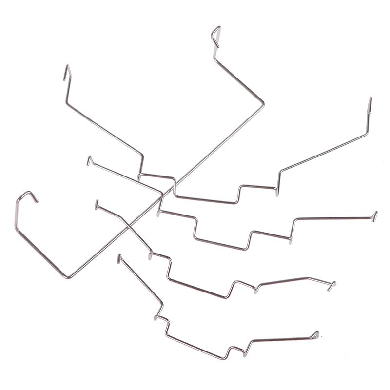 1 пара крючков для вентилятора процессора, крепежный кронштейн, пряжка для вентилятора, эластичная стальная пряжка для вентилятора