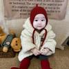 Вязаная шапка-эльф в корейском стиле для защиты ушей малыша - Милая и теплая для осени и зимы