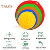 5 шт. силиконовых крышек для еды, герметичные многоразмерные крышки для мисок, кастрюль, сковородок, термостойкие крышки для сковородок, безопасные для микроволновой печи