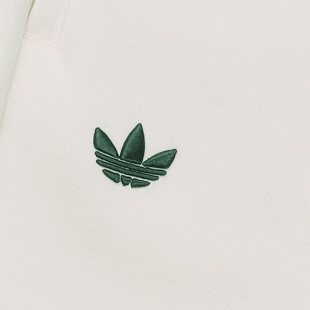 adidas Вязаные джоггеры для женщин серии Campus 00s с вышитым логотипом и эластичной резинкой на талии, кремово-белые IB7320