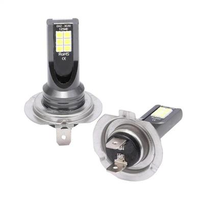 Светодиодная лампа для противотуманных фар автомобиля - 3030-12LED, 24 Вт, DC12V-24V, H3/H7/H8/H11