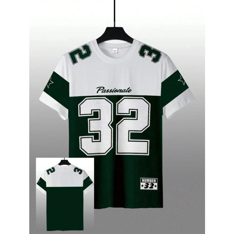 Летняя мужская повседневная футболка с цифровым принтом, круглым вырезом и короткими рукавами, из удобной дышащей и быстросохнущей ткани