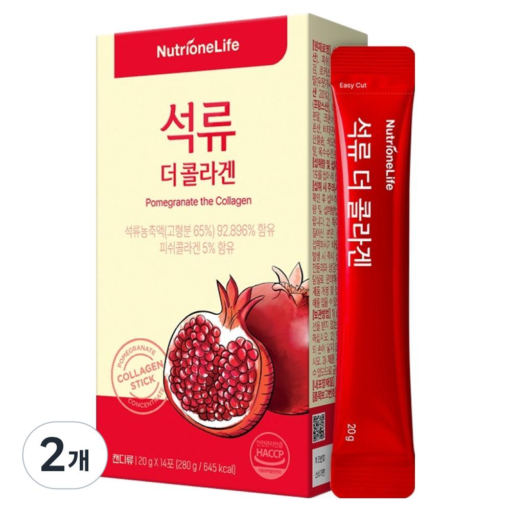 NutriOne Pomegranate The Collagen 14p 280g 2 pcs Ingredients: may be subject to change at the manufacturer’s discretion. For | 280g 2 pcs