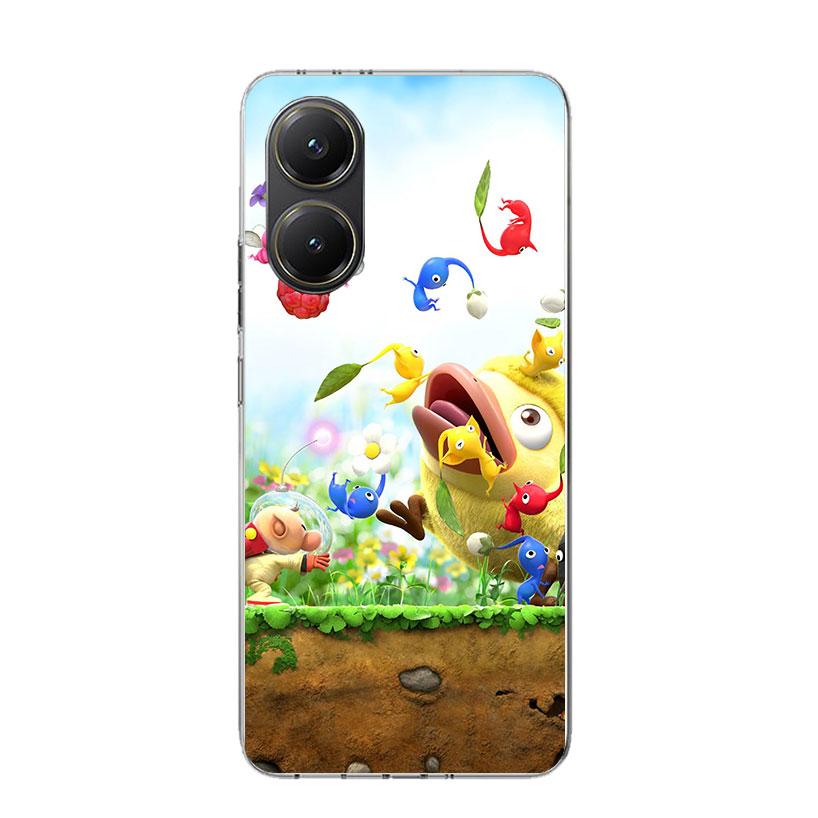 Game P-PikminS 4 Phone Case For Xiaomi Poco X7 X6 X5 Pro F7 Ultra Redmi 15C 15 13 13C 12 12C 10 10A 10C 9 9A 9C 9T Cover Poco X7