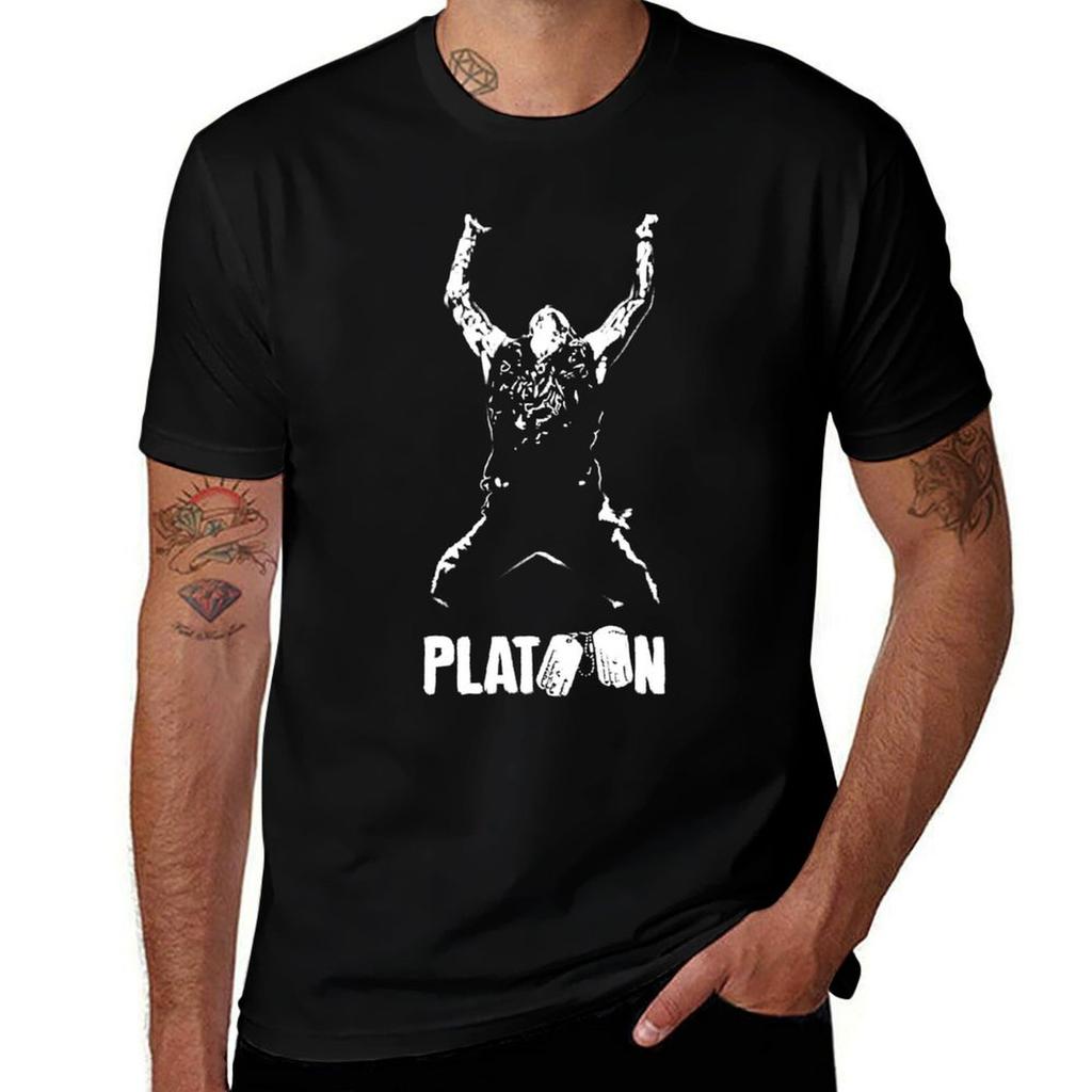 Platoon Tshirt Oversized Graphic Tee Plus Sizes T Shirts For Unisex Pack