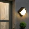 Modern Minimalist Waterproof Outdoor Wall Light with Radar Motion Sensor for Balcony and Doorway