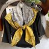 High-quality Luxurious Silk Scarves Headband Scarfs Neck Scarf For Women Chain Silk Scarf Women's Decorative Shawl