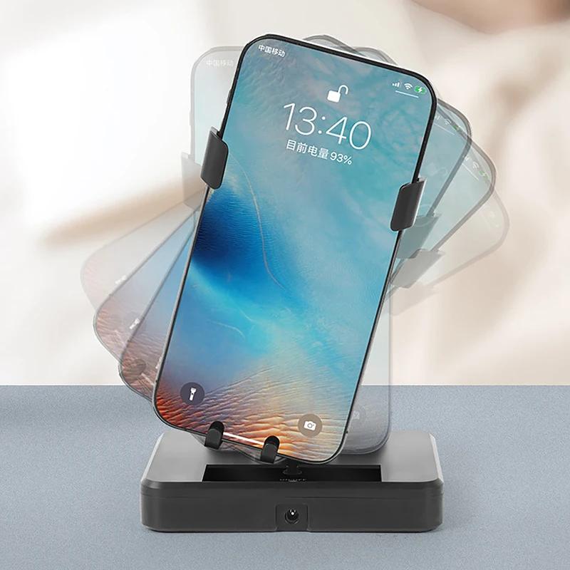 Desktop Lazy Step Recorder Stand Silent and Automatic Left and Right Swinging Step Recorder For iPhone 16 Samsung Xiaomi  Holder