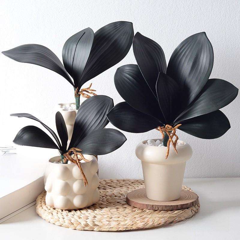 Leaf Phalaenopsis Artificial Foliage For Photography Props And Home Decor