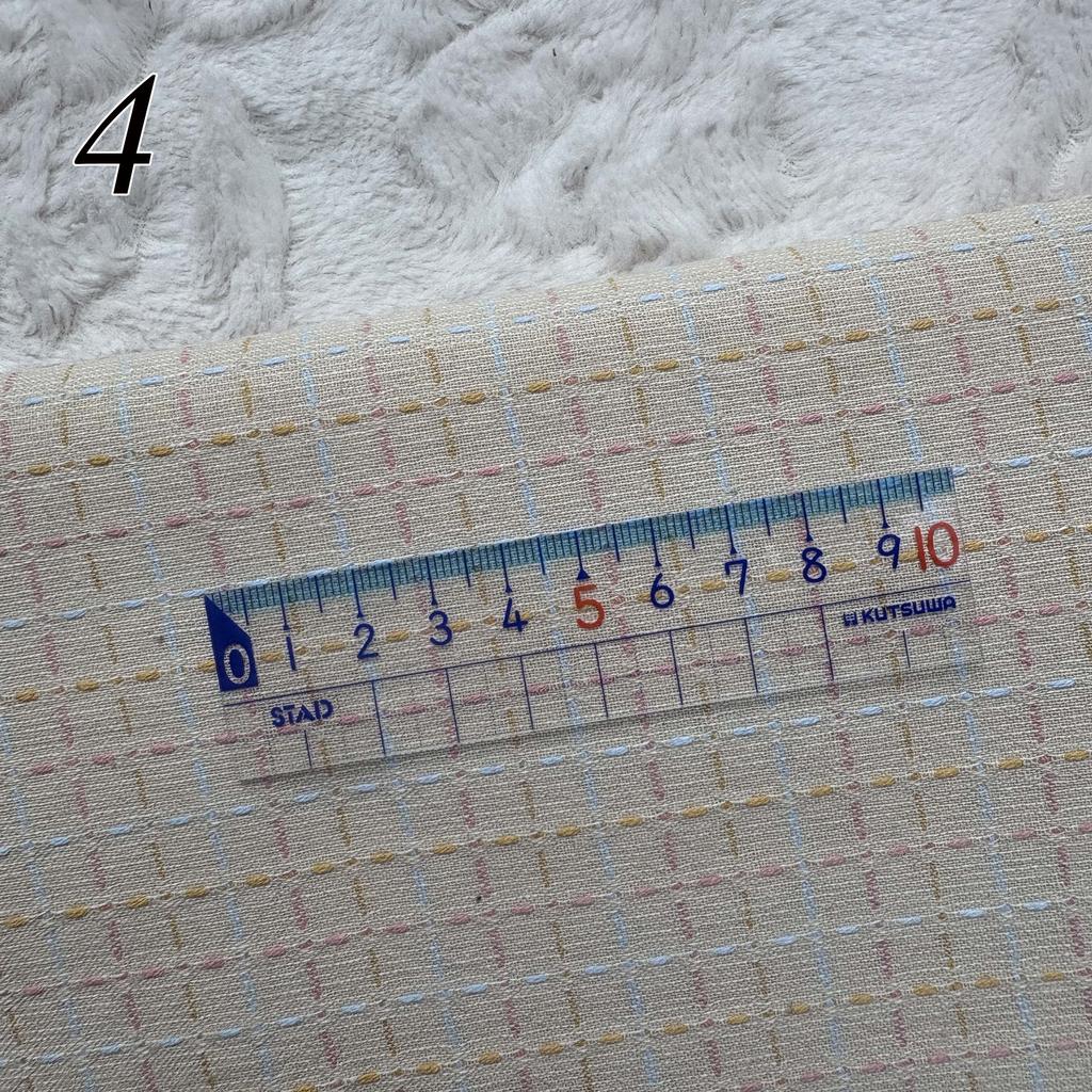 Ретро Милый DIY Япония Маленькие Тканевые Группы Пряжеокрашенная ткань, для Шитья Рукоделия Пэчворк, Изготовления Детской Одежды Куклы