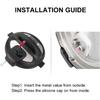 Original Float Valve for tant Pot Pro 6 Qt 8Qt, Pro Plus, Duo Evo Plus 60, Lux 8 Qt, Duo 8, Duo Plus 8 Qt Replacement Float Valve for tant Pot with