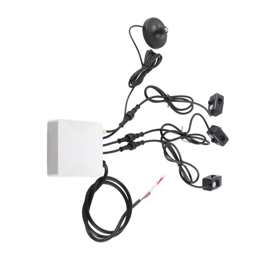 Умный WiFi измеритель мощности 3-фазный монитор энергии 100?240 В с 3 датчиками 80 А для дома