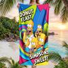 Large Beach Towel Quick Dry Absorbent Towel For Beach IndoorThe Simpsons