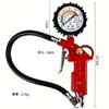 Манометр для шин для автомобиля, мотоцикла, внедорожника, насосы для накачивания, инструменты для ремонта шин, пистолетного типа, для воздушного компрессора, прочный