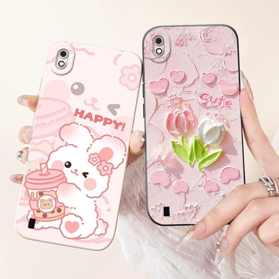 For Samsung A10 Case SM-A105F SM-A105G Stylish Flowers Butterfly Soft Slim Fundas Phone Case For Samsung Galaxy A10 Back Cover