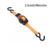 Thickening Self Retractable Ratchet Strap Strong Auto Retract Ratchet Tie Down Straps  Car