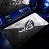 XXL Большой Игровой Геймерский Крутой Черный Asus Rog Коврик для Мыши Клавиатуры Нескользящий Прошитый Край Коврики для Мыши Ноутбука Планшета Коврик Мини-ПК Игровой Коврик