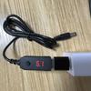 Универсальный кабель USB Type-C PD QC3.0 к 5 В-12 В с регулируемым напряжением, повышающий напряжение, кабель питания 5,5x2,1 мм для WiFi-роутера, светодиодной ленты