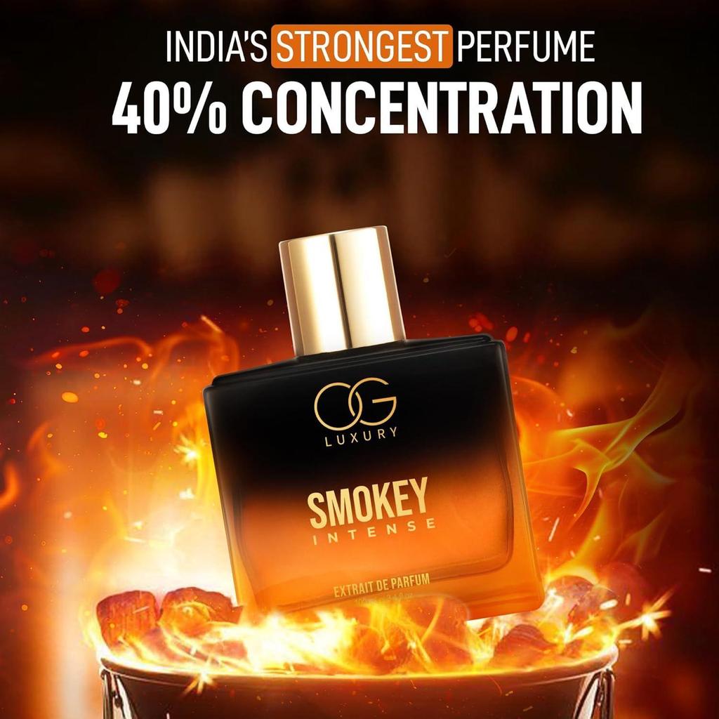 OG Luxury Первый и Самый Стойкий Парфюм Индии Smokey Intense Extrait De Parfum | Роскошные Ароматы | Ноты Виски, Уда и Корицы |