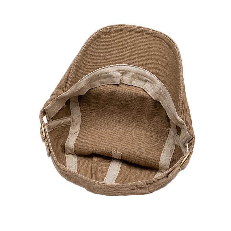 Beret Men's Spring Autumn Sunshade Sun Hat Forward Cap Youth Peaked Cap