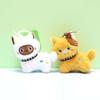 Girl Heart Simulation Kitten Pendant Soft Stuffed Plush Cat Key Chain  Hanging Accessory