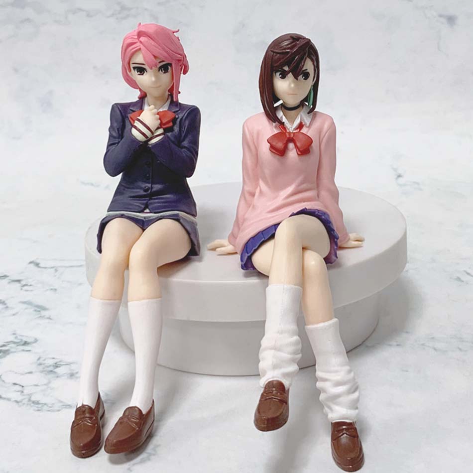 Новое аниме Dandadan Аясе Момо Ширатори Айра Сидячая поза S.H.Figuarts Трансформируемая сборка ПВХ Модель Игрушка Фигурки Действия Подарок