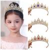 Сладкая Королева Дня Рождения Тиара Великолепный Женский Обруч для Волос Повязки на Голову для Вечеринки для Девочек Свадьба