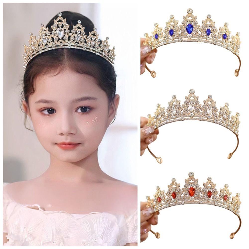 Сладкая Королева Дня Рождения Тиара Великолепный Женский Обруч для Волос Повязки на Голову для Вечеринки для Девочек Свадьба