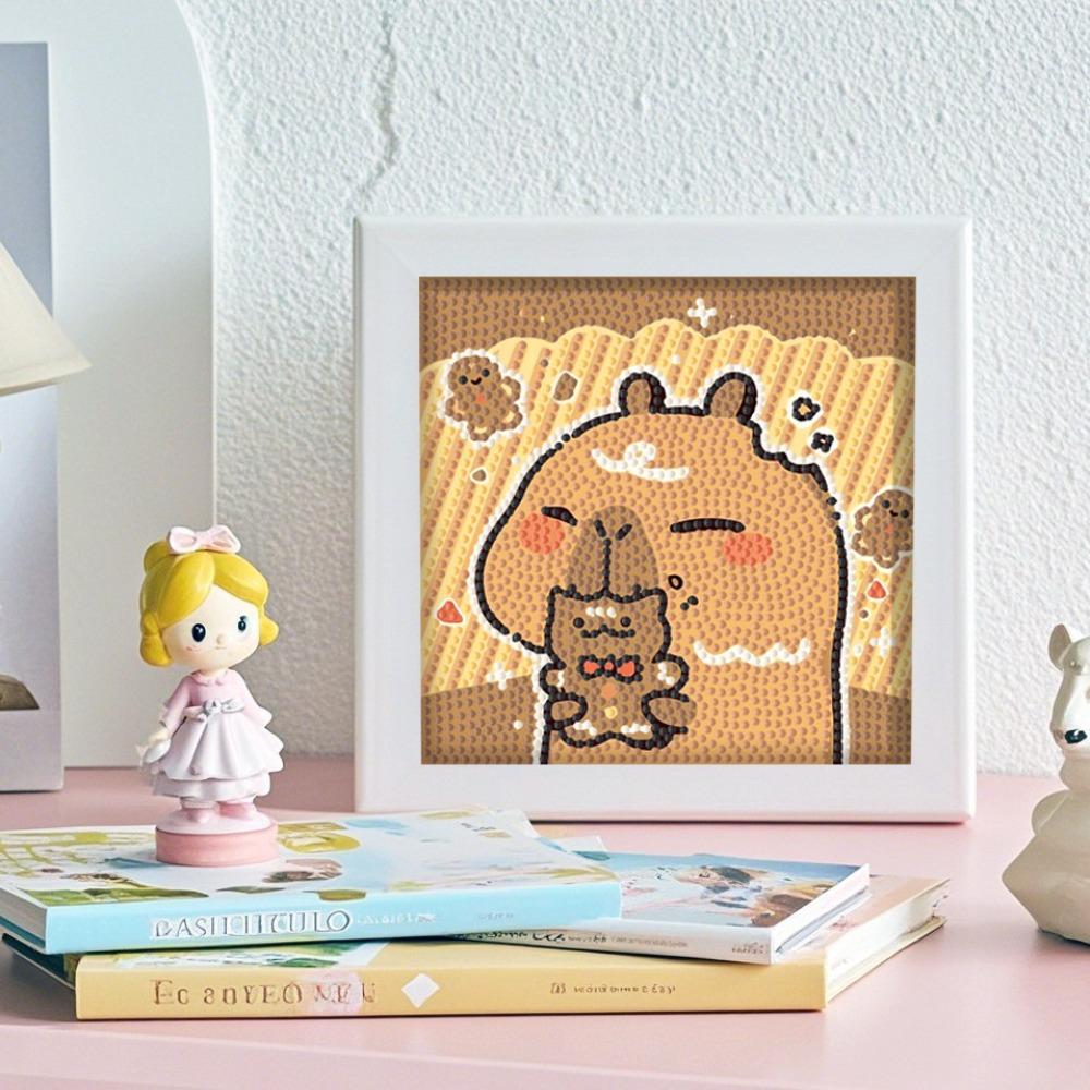 Diamond Painting DIY Student Handmade Diamond Sticker Children's Day Small Frame Painting Gift