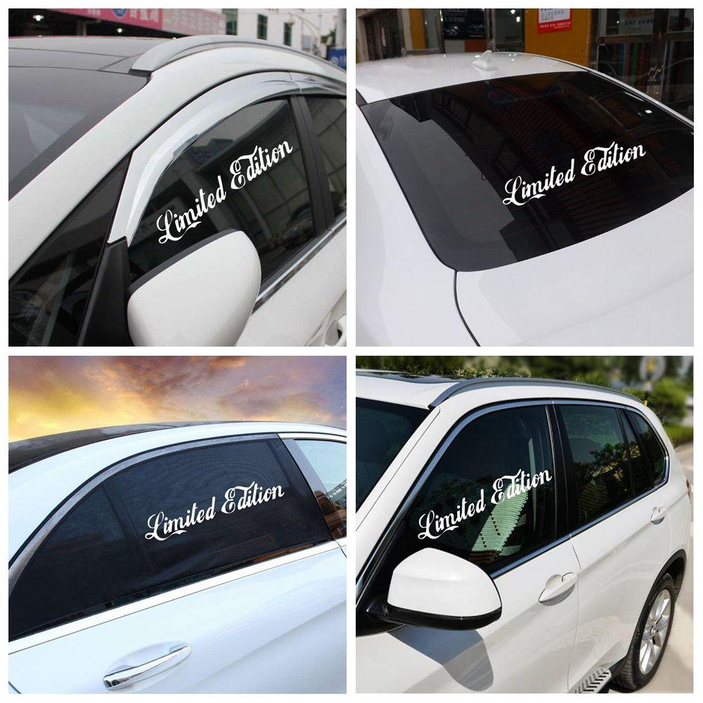 New Reflective Waterproof Auto Decal Limited Edition Window Car Stickers Auto-styling