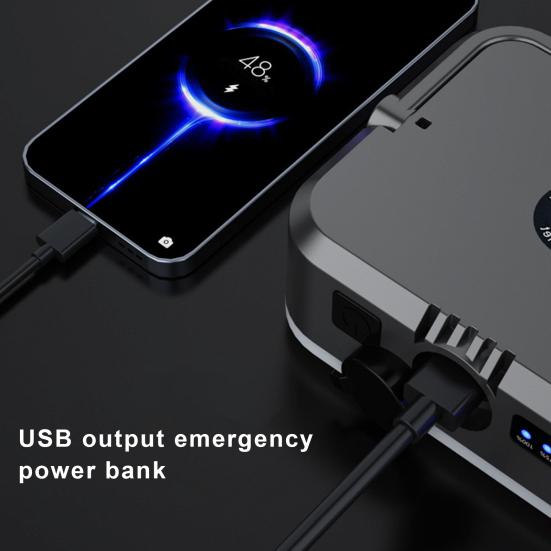 Солнечный светильник для кемпинга, 1000 люмен, 4 режима освещения, компактный размер, перезаряжаемый водонепроницаемый светодиодный рабочий фонарь, портативный аварийный светильник