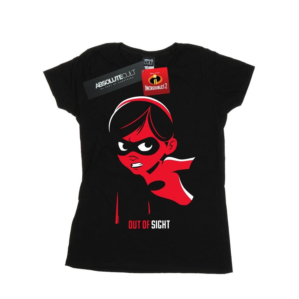 Disney Womens/Ladies Incredibles 2 Incredible Girl Cotton T-Shirt