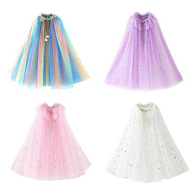 Детская шаль-накидка с вуалью «Холодное сердце» Эльзы