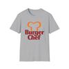 Vintage Defunct Burger Chef Fast Food Logo Tshirt