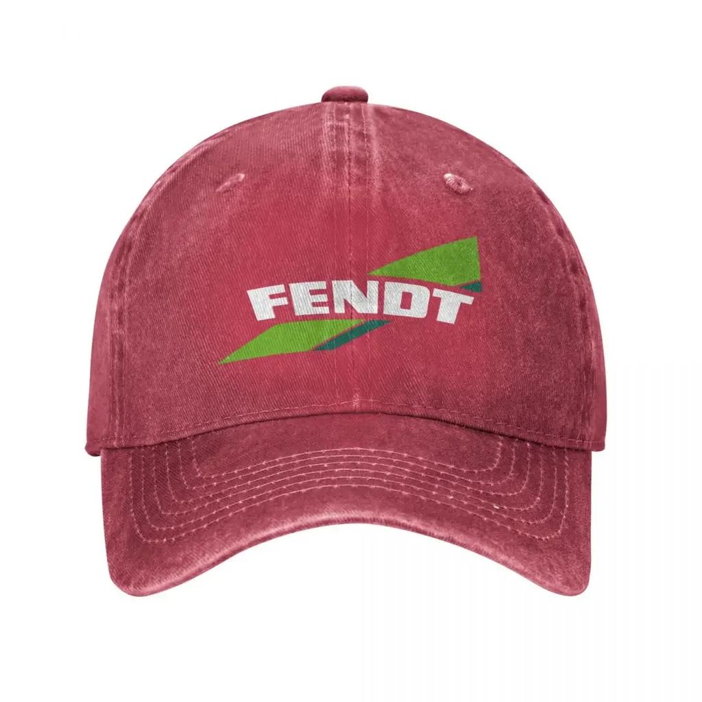 Кепки Бейсболки Мужские Женские Трактор Fendt Сельское Хозяйство Сельское Хозяйство Потертые Джинсовые Кепки Кепка Винтажная Кепка для Активного Отдыха
