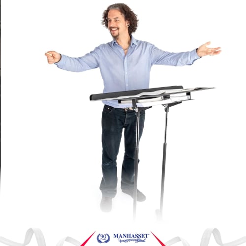 Manhattan Music Stand M54 Regal Conductor's Stand, Black