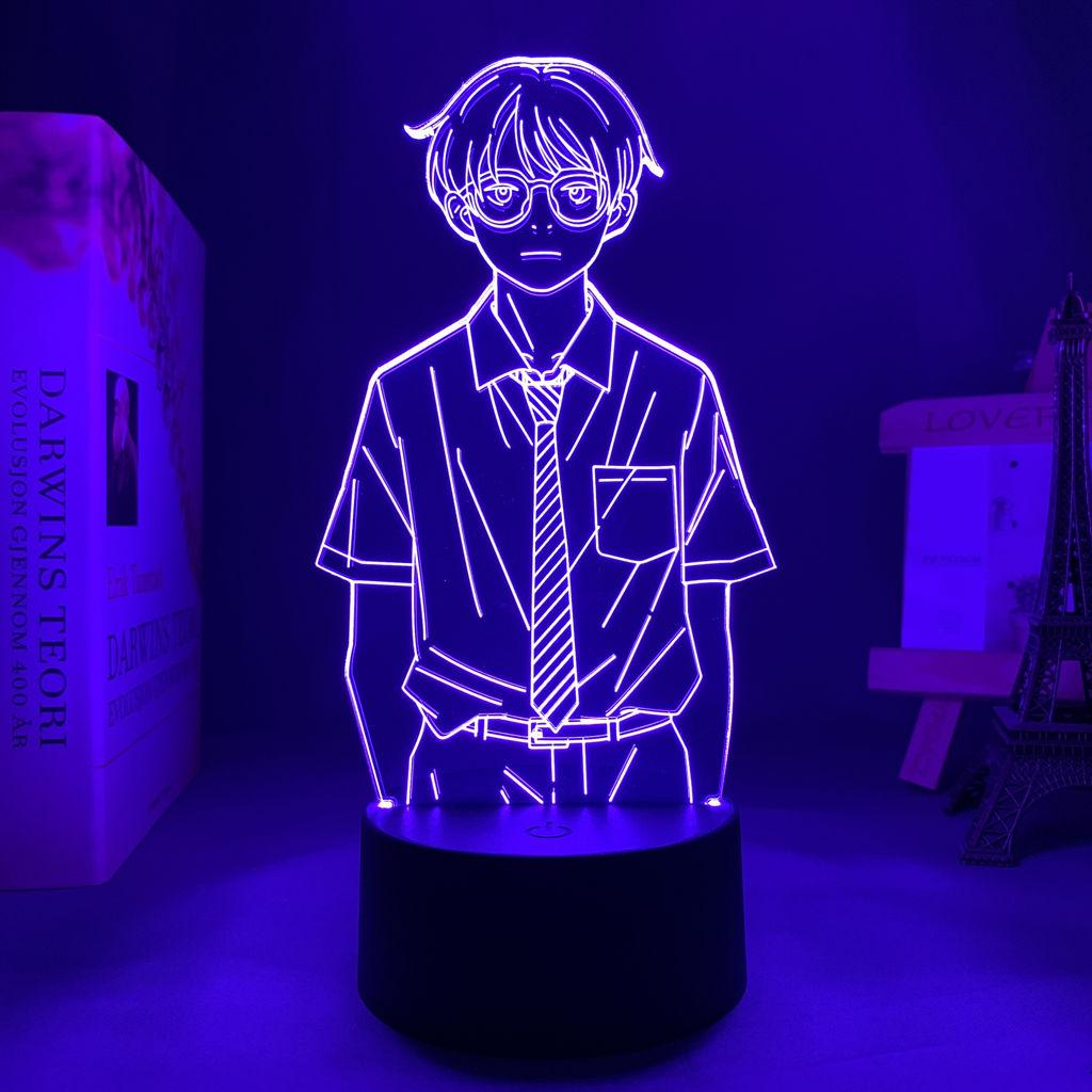 Ночник Insomniacs After School с фигуркой Nakami Ganta, светодиодный прикроватный светильник для фанатов