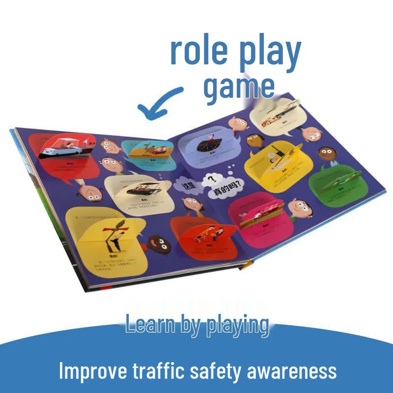Lelequ Interactive Pop-up Traffic Safety Encyclopedia