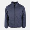 Men's Quilted Stand-up Collar Zipped Down Jacket