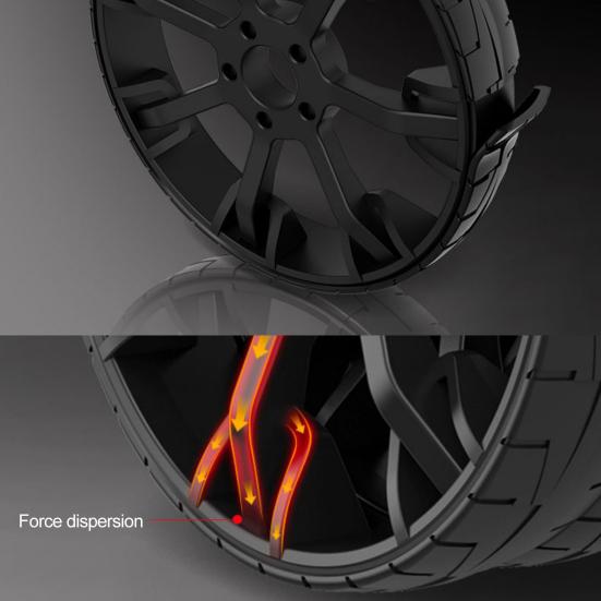 Мужское колесо для пресса, форма шины, нескользящее, отличная грузоподъемность, удобный захват, вращающееся, тренировка живота, укрепление мышц, фитнес, тренажерный зал