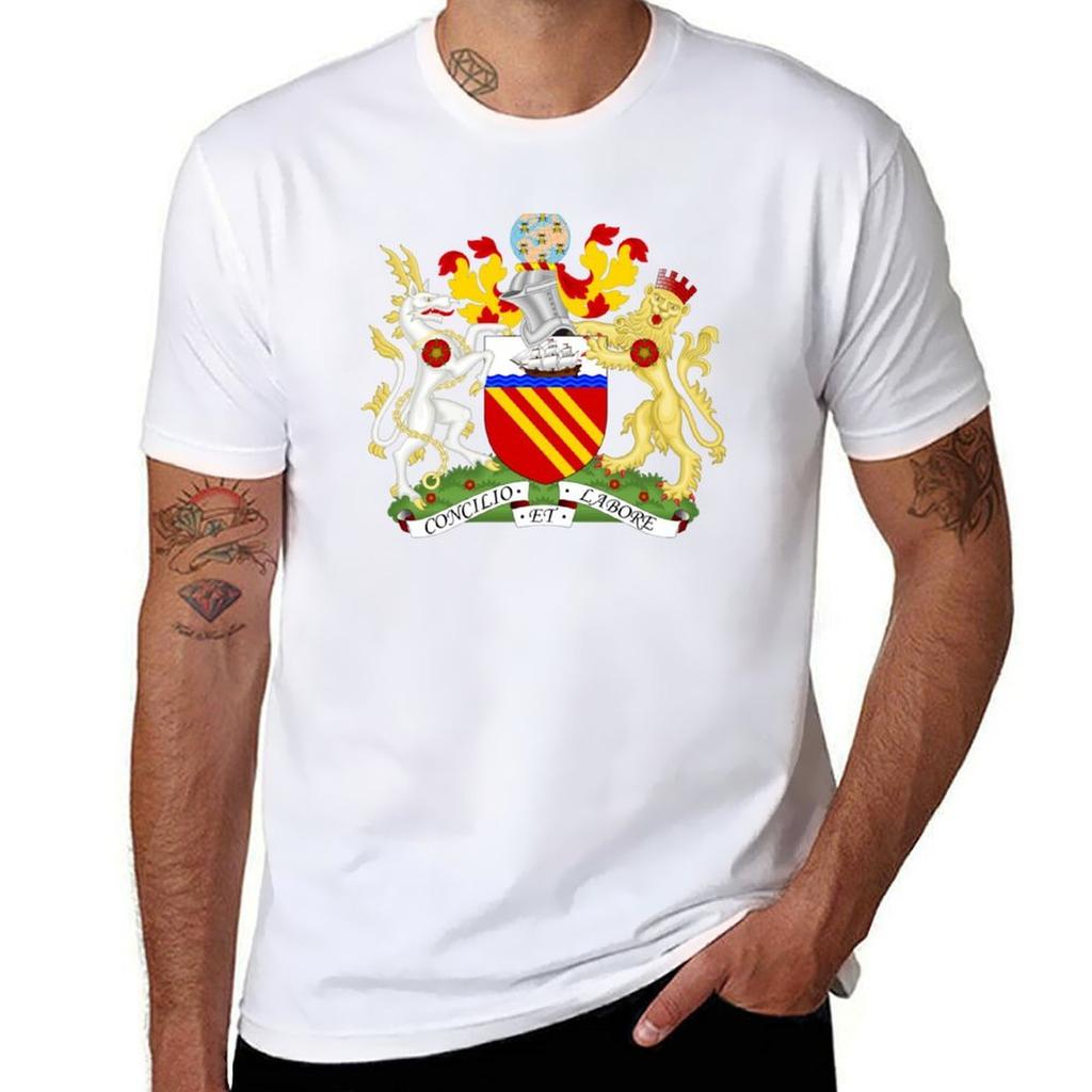 Unisexchester Coat of Arms England TShirt Holiday Simple Tee Shirt