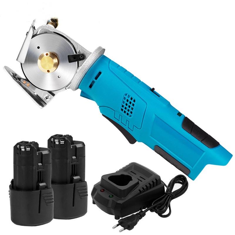 2000 об/мин Электрические круглые ножницы Электрические ножницы Ножницы Резак для ткани Машина для резки ткани Комплект Режущий инструмент DC 12В